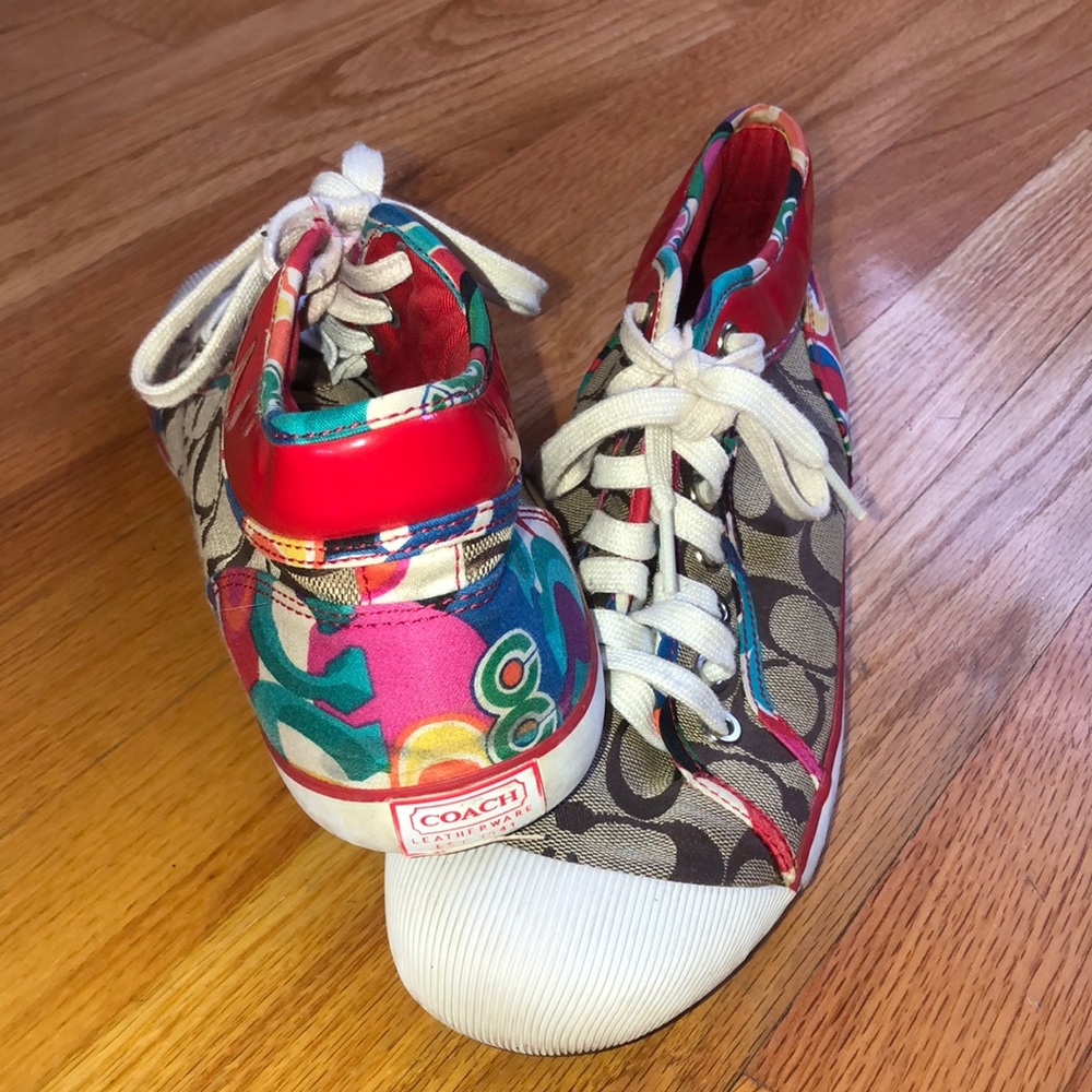 Multi Colored Coach Sneakers